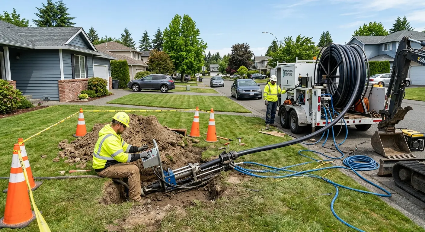 Sewer Line Repair in Smithville, MO